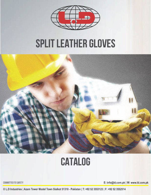 Split Leather Working Gloves