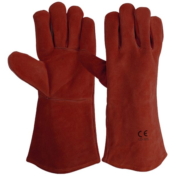 LD-323-R Welders Gloves Red