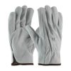 LD-347 Driver Gloves Split Leather Grey