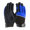LD-934-B Mechanics Gloves with Blue Back Spandex