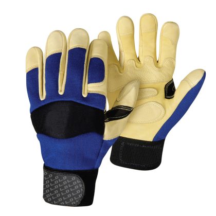 LD-913 Mechanics Gloves Blue Back